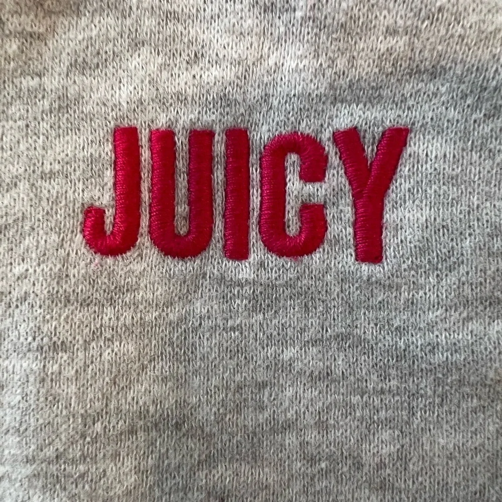 Juicy Couture girls Grey Hoodie sweatshirt /size 6X